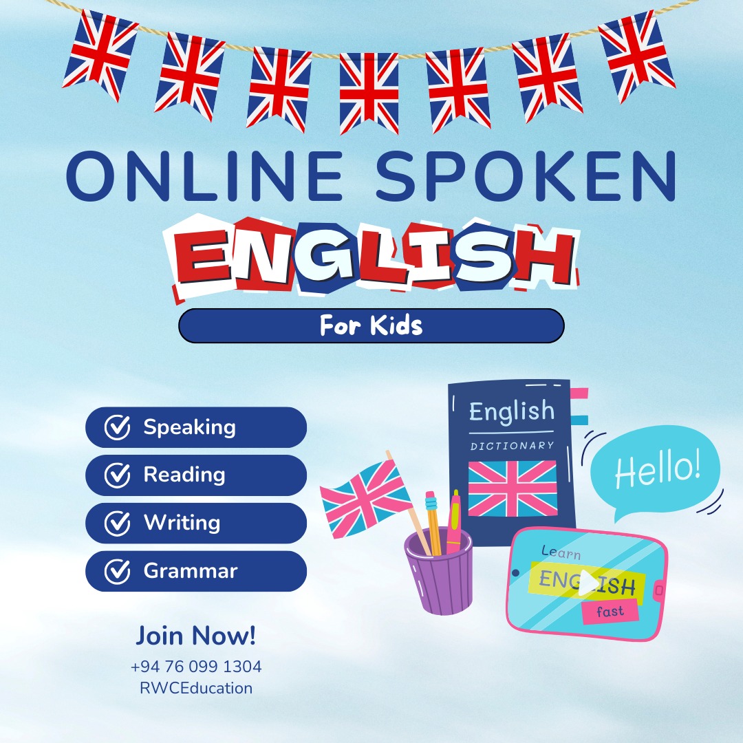 Online Spoken English  Class for kids - 2026